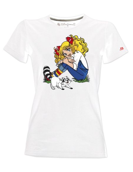T-shirt Donna Candy Candy Cartoni Anni 80