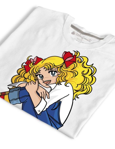 T-shirt Donna Candy Candy Cartoni Anni 80