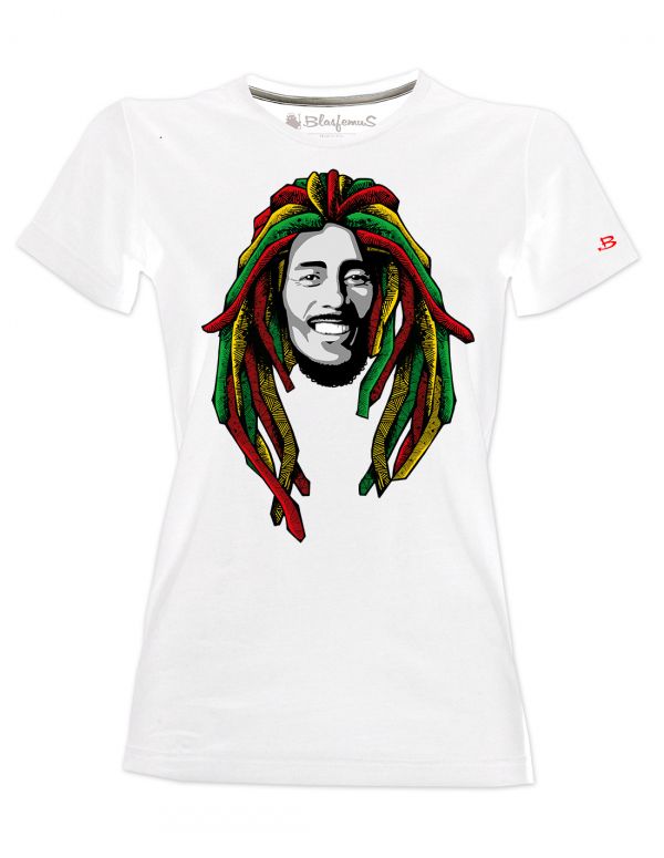 Woman t-shirt - Bob Marley 70s reggae...