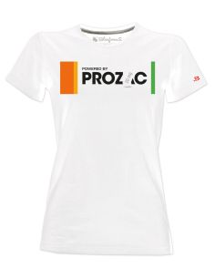 T-shirt Donna - powered by psicofarmaci proz c  - Blasfemus