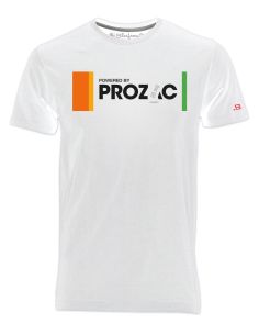 T-Shirt Uomo scritta powered by prozac - Blasfemus