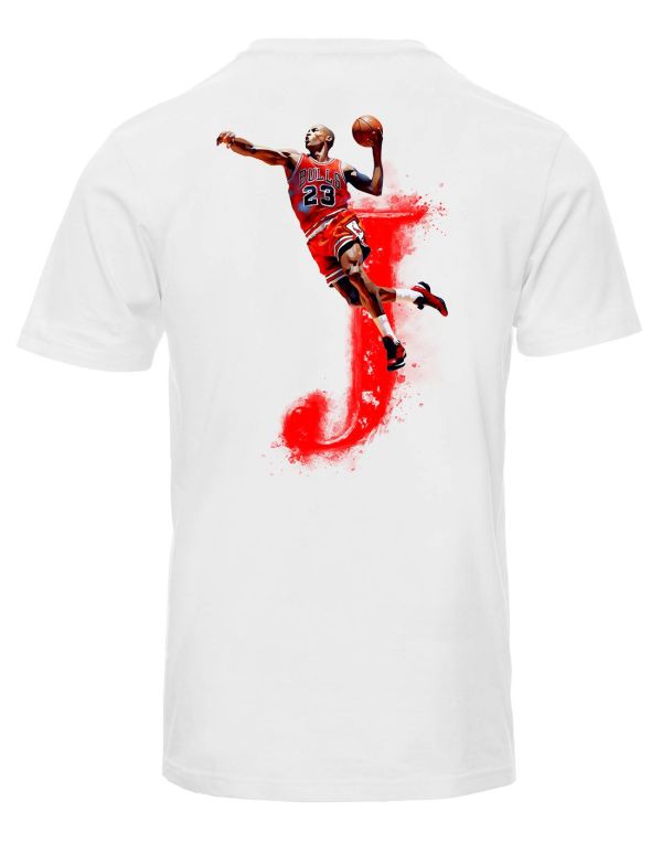 T-Shirt Uomo Jordan The Last Dance bianca retro