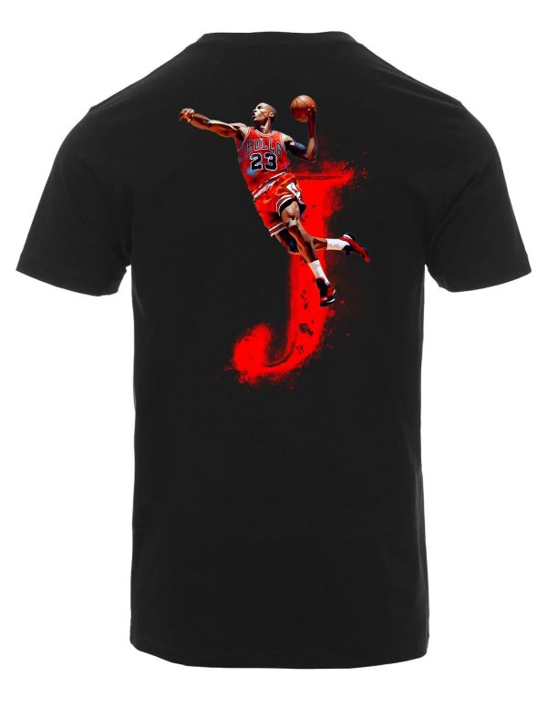 T-Shirt Uomo Jordan The Last Dance nera retro