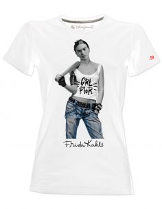 T-shirt donna Frida Kahlo Girl Power - Blasfemus