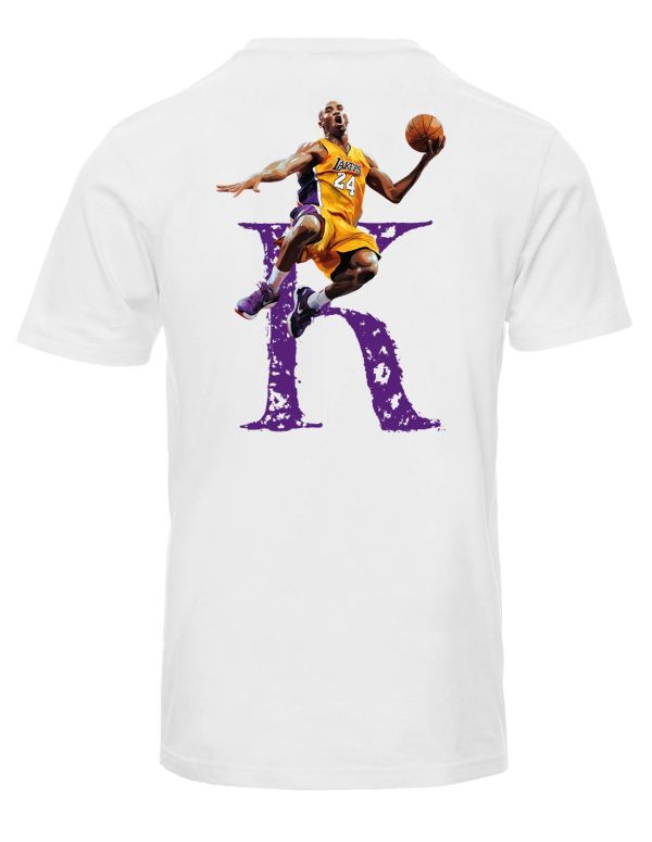 T-Shirt Uomo Kobe Believe in yourself - bianca - Blasfemus