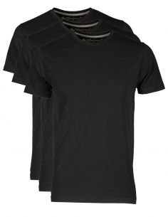 t-shirt uomo basic - maglietta maniche corte in cotone - pacco da 3 - girocollo rotondo - Blasfemus