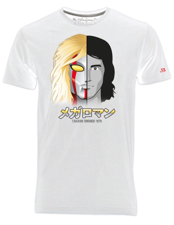 T-Shirt Man Megaloman - cartoon 80s - Blasfemus T-Shirt Man Megaloman - cartoon 80s - Blasfemus