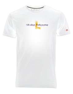 T-Shirt Uomo Lebron - I like Criticism, Basket NBA - Blasfemus colore bianco