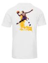 T-Shirt Uomo Lebron - I like Criticism, Basket NBA - Blasfemus colore bianco