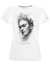 T-shirt donna Frida Kahlo Ufficiale Sketch Art - Blasfemus