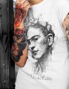T-shirt woman Frida Kahlo Official Sketch Art - Blasfemus