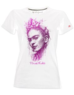 T-shirt woman Frida Kahlo Official Sketch Art - Blasfemus