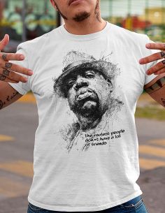 Notorious Big Men's T-Shirt, Rap Music Legends - Blasfemus