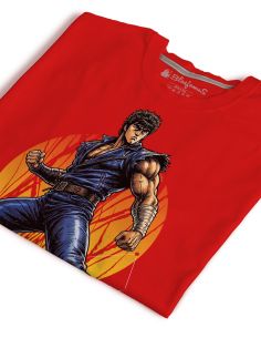 T-Shirt Uomo Kenshiro, Hokuto no ken, Cartoni animati anni 80 -Blasfemus