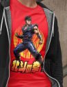Men's Kenshiro T-Shirt, Hokuto no Ken, 80s Cartoonss - Blasfemus