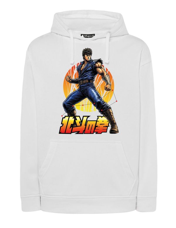 Kenshiro sweatshirt, 80s cartoons, Japanese anime manga, Hokuto no Ken - Hoodie -  Blasfemus