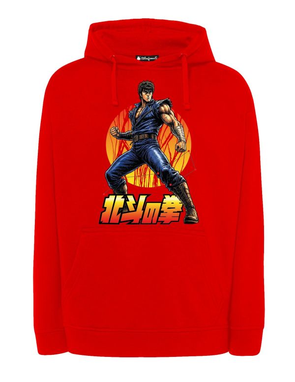 Kenshiro sweatshirt, 80s cartoons, Japanese anime manga, Hokuto no Ken - Hoodie -  Blasfemus
