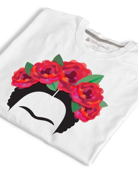 T-shirt donna - Frida Khalo teschi - Blasfemus