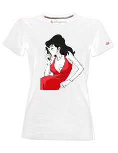 T-shirt donna - cartoni animati anni 80 Margot - Blasfemus
