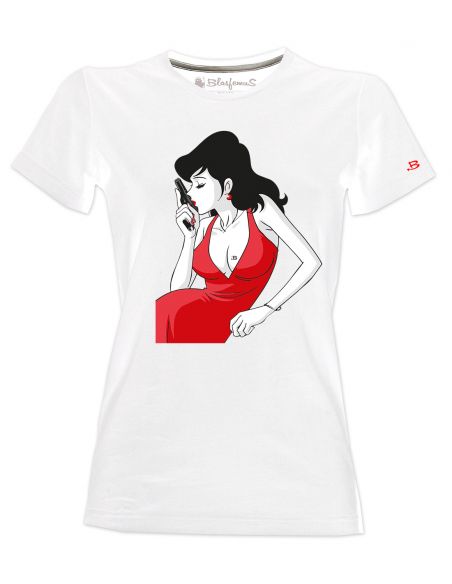 T-shirt donna - cartoon Margot - Blasfemus