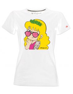 T-shirt donna - Pollon plata o plomo cartoni animati anni 80 - Blasfemus