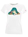 T-shirt donna bianca - Manga Lamu - Blasfemus