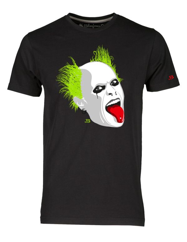 T-shirt uomo nera - Prodigy Keith Flint Blasfemus