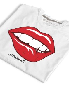 T-shirt donna - Bocca red passion - Blasfemus