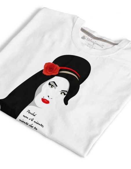 T-shirt donna - Amy Winehouse - Blasfemus