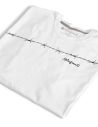 T-shirt uomo bianca - Filo spinato - Blasfemus
