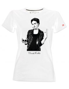 T-shirt donna - Frida Kahlo Ufficiale stile rock - Blasfemus
