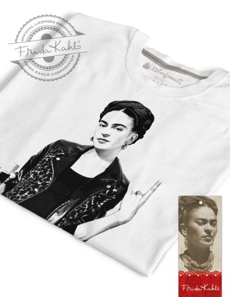 T-shirt donna - Frida Khalo Ufficiale stile rock