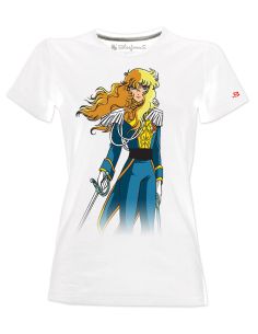 T-shirt donna Lady Oscar Cartoni animati anni 80 - Blasfemus