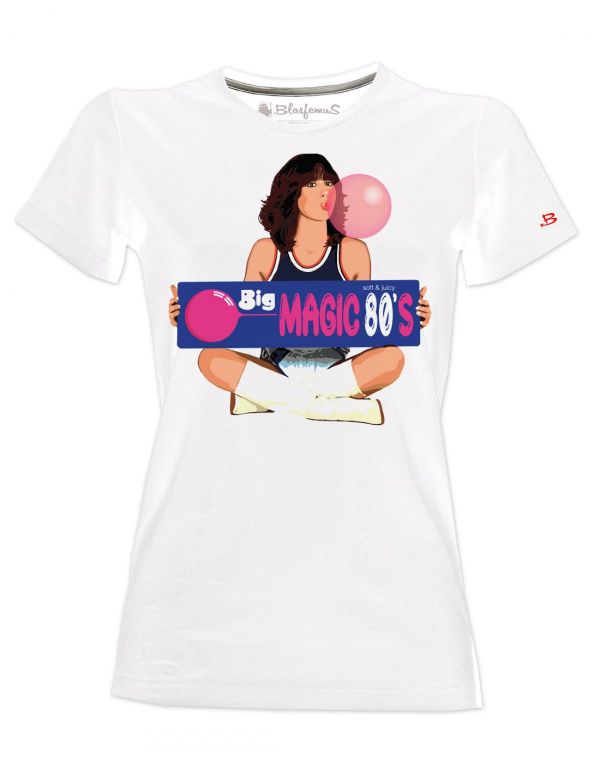 T-shirt donna Big Babol anni 80