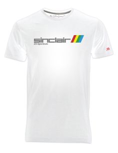 ZX Spectrum T-Shirt 80s white Vintage Nerd - Blasfemus
