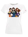 T-shirt woman - cat eyes 80 years cartoon - Blasfemus