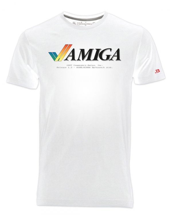 Commodore Amiga T-Shirt 80s Vintage...