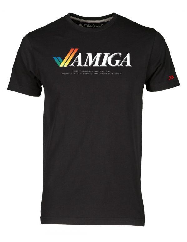 Commodore Amiga T-Shirt 80s Vintage...